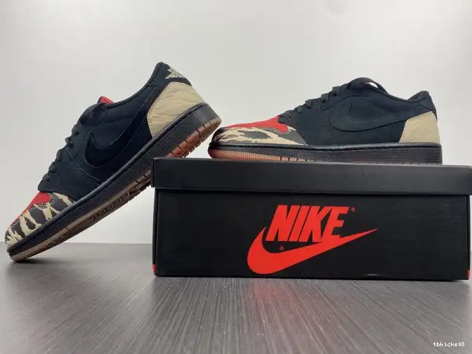 Cheap TBkick DN3400-001 Jordan 1 SoleFly Carnivore Low x Air 0404